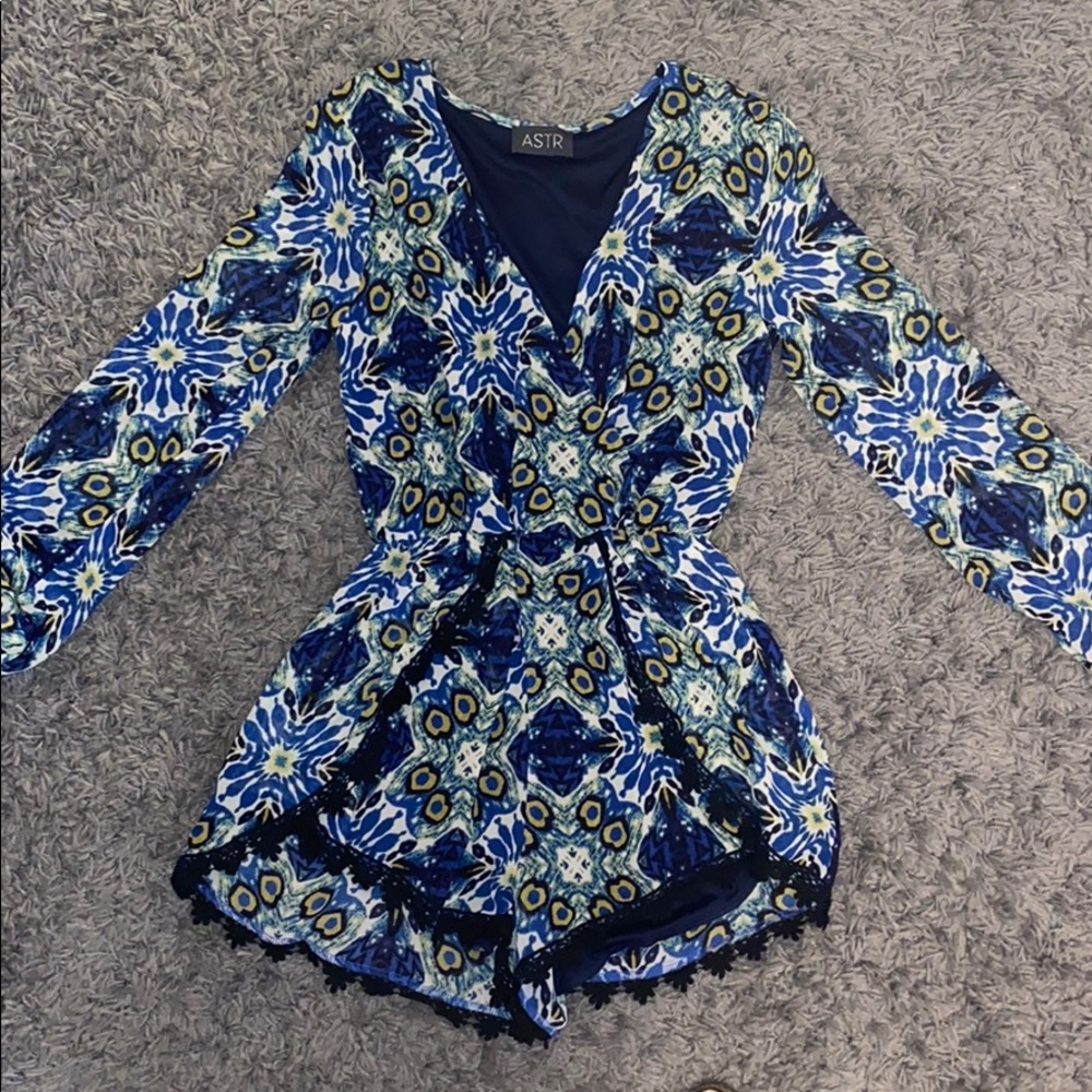 Nordstrom long-sleeved romper